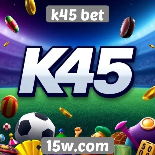 Variedade de jogos disponíveis no k45 bet